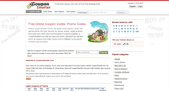 Desktop Screenshot of couponsmarter.com